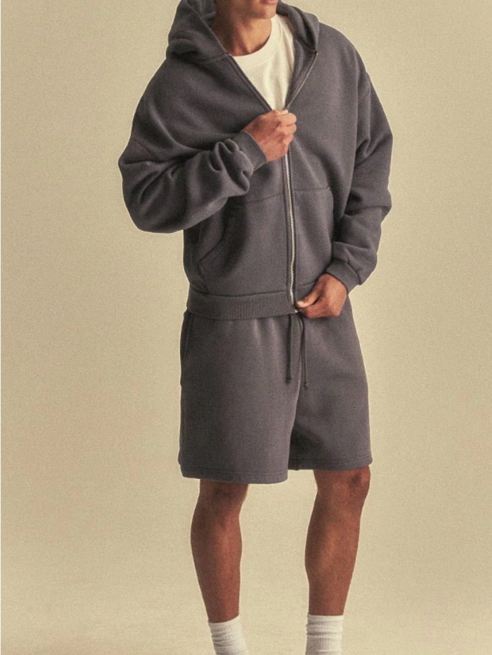 Elwood Men's Zip Hoodie - black